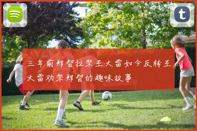 三年前郑智拉架王大雷如今反转王大雷劝架郑智的趣味故事